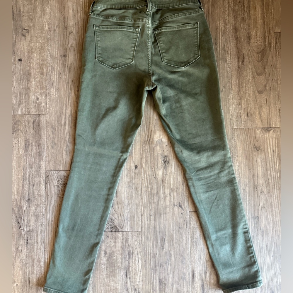 Old Navy Green Rockstar style Jeans - Picture 3 of 4